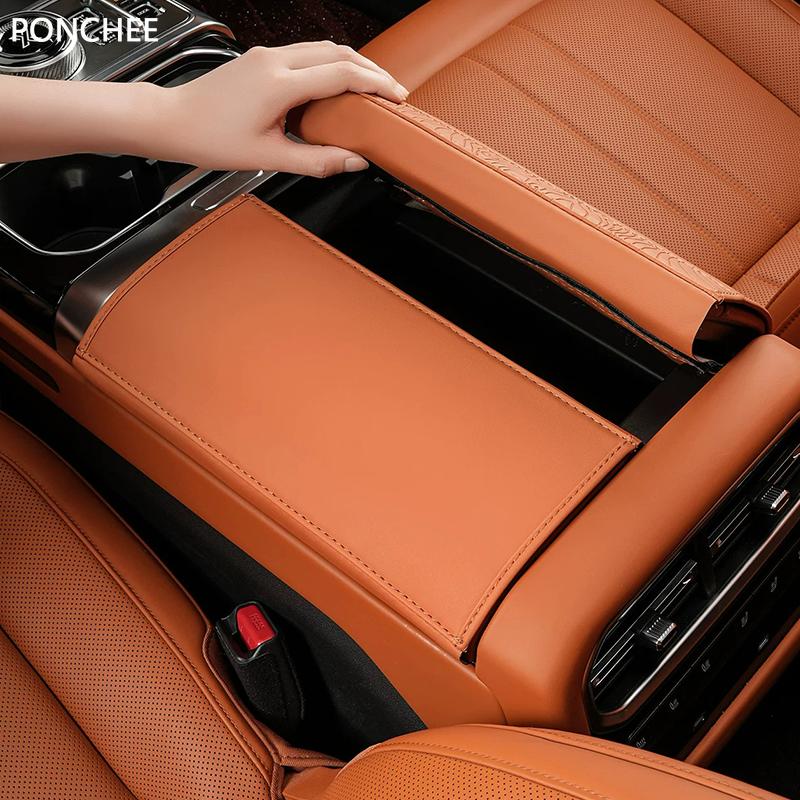 For Chery Jetour G700 2026-2027 Central Control Console Armrest Cushion Storage Box Protective Pad Automobile Supplies