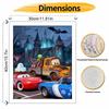 Disney Cars Castle Halloween Oil Paint Digital Painting Art Kit FillIn Painting Home Decor