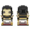 MOOXI K-Pop Demon Hunters BrickHeaded Set MOC Bricks Rumi Mira Zoey Lion Crow Figures Model Adult Building Blocks Kids Toys Gift