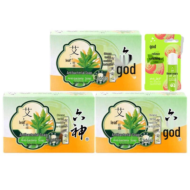 Six God Cooling Mugwort Antibacterial Soap