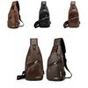 Herren Umhängetasche Mit USB-Ladefunktion Und Klassischem Sling-Design**
