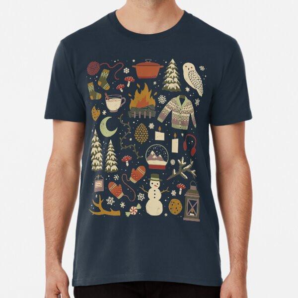 

Winter Nights S to 5XL Made in the AU/USA T-Shirt 3XL