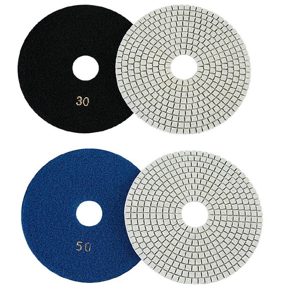 

2pcs 6 Inch Polishing For Pads for Granite with Random Color Selection