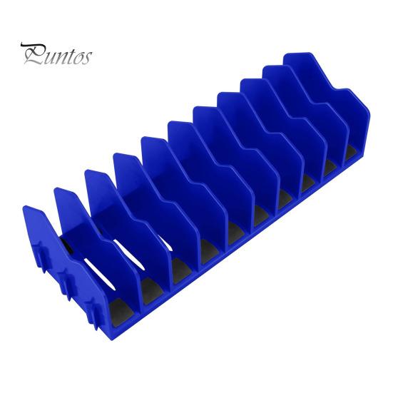 Zangen Organizer Rack 10 Fächer Heavy Duty Abnehmbar Anti-Rutsch Gummi Basis Zangen Aufbewahrung Werkzeug Schublade Werkzeugkasten Regal Schraubenschlüssel Schraubendreher Hammer