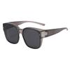 Set Of Glasses Vertical Sunglasses Men'S Sunglasses Women'S Polarized Myopia Glasses Driving Dual-Purpose 2310