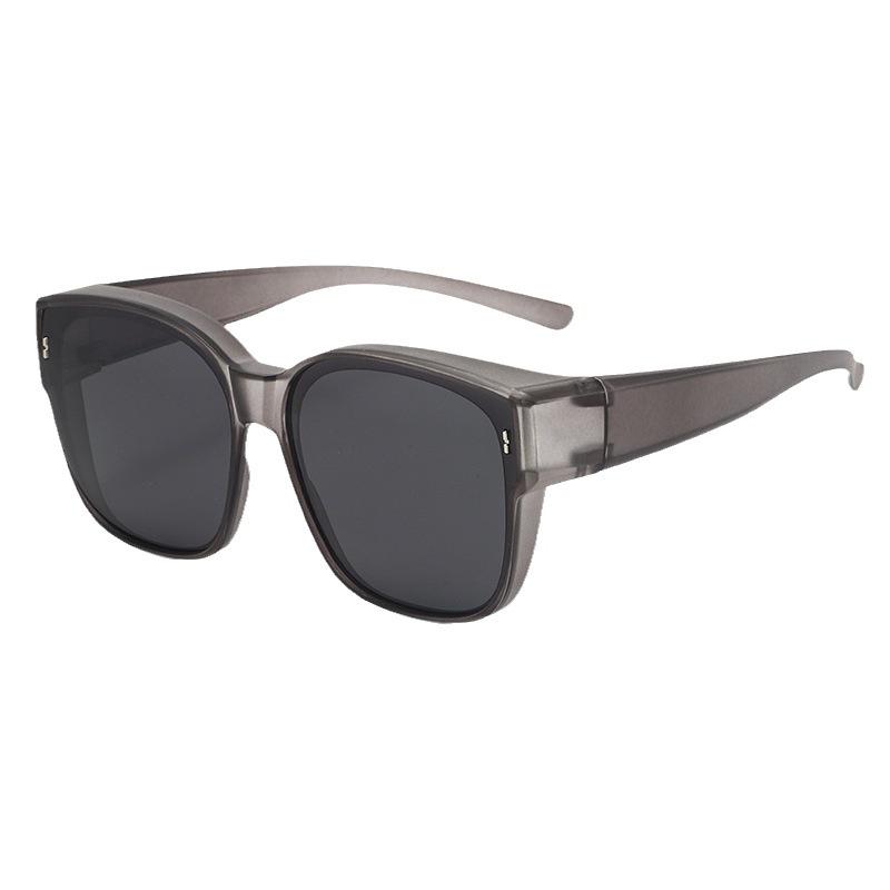 Set Of Glasses Vertical Sunglasses Men'S Sunglasses Women'S Polarized Myopia Glasses Driving Dual-Purpose 2310