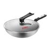 COOKER KING Nerezový voštinový wok s víkem
