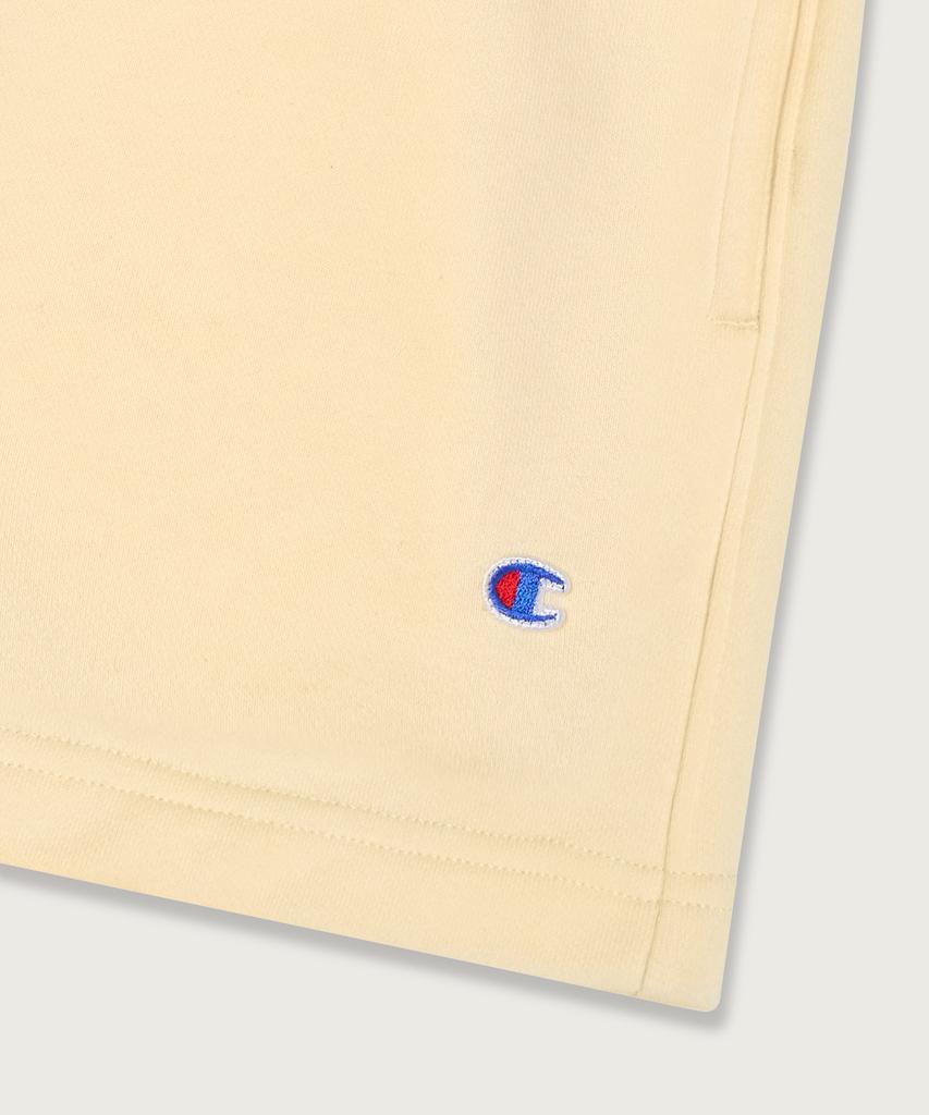 CHAMPION Women'S C-Logo Sweat Shorts Cream
