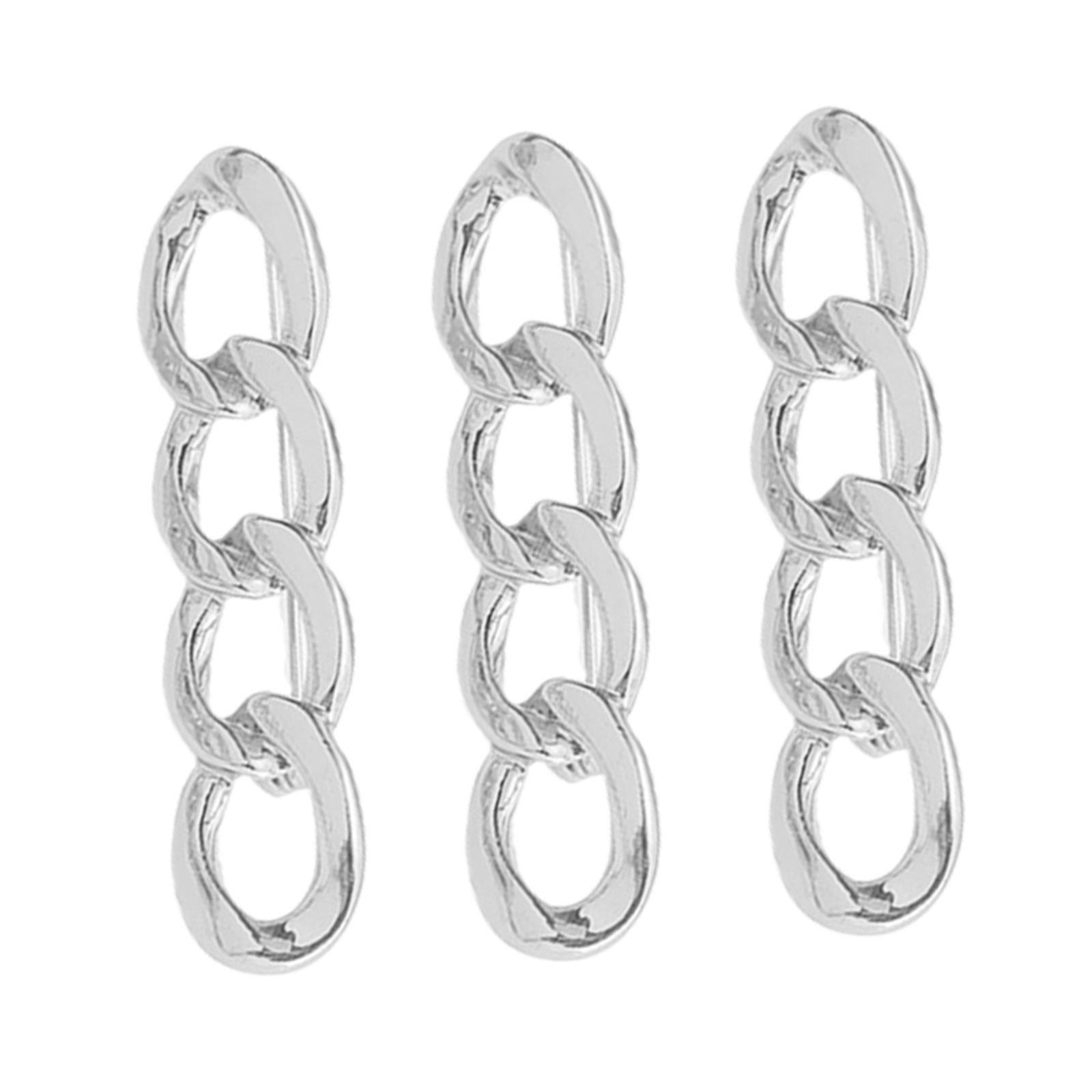 

3Sets Metal Waist Adjusters Pin Stylish Waist Extenders Brooch Pin for Jeans Skirts and Casual Outfit Women Accessory 2