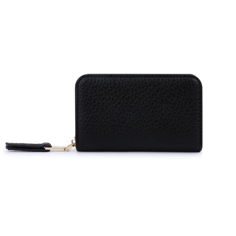 Dámská peněženka na karty Tailian 2024 se zipem s liči vzorem