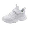 8855 White Shoes Medium and Small Children White Board Shoes White Shoes 2025 Autumn Children Boys and Girls School Designated Leisure