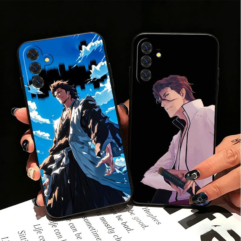 Bleach Aizen Sousuke Soft Phone Case for Samsung A17 A37 A57 A16 A26 A36 A56 A15 A25 A35 A55 A14 A24 A34 A54 A13 A23 A33 A53 A52