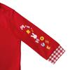 Langes, rotes T-Shirt [MIKI HOUSE], Ärmel, Kaninchen, Japan, Mädchen, Babys, Kinder, Kinderkleidung, 10-5247-490, 110 cm,