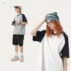 220g pure cotton Summer T shirts for Men Casual Oversized male Streetwear T-shirt Unisex Basic Solid Young boys y2k Tops