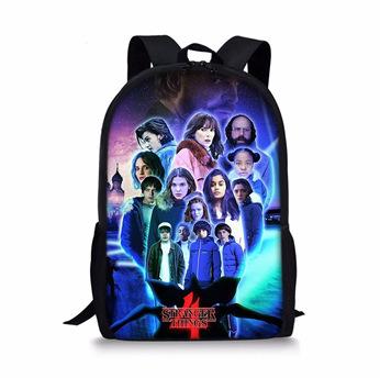 Backpack, Various Styles, Cartoon Heat Transfer, Digital Printing, Backpack, Large-Capacity Student Schoolbag
