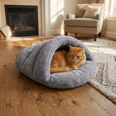 Warmer Katzen-Schlafsack Verdicktes Haustier-Sofa-Bett Universelle Hundehöhle Matte Kaltes Wetter