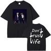 Vintage Washed Future Metro Boomin We Don't Trust You Trap Hip Hop Printed Cotton T-shirt Men Women Tee Summer Casual Fashion Clothing Tops Streetwear