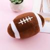 1 pezzo Giocattolo Cane Calcio Peluche - Sonoro, Resistente da Masticare per Tutte le Razze e Tipi di Corpo, Design a Strisce per Gioco Interattivo, Giocattoli per Cani