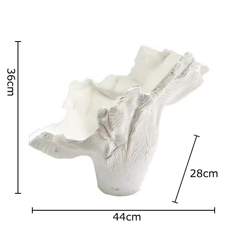 

Креативная ваза неправильной формы, украшение для стола, абстрактные поделки, аранжировка цветов, декоративные цветочные вазы, эстетический декор комнаты