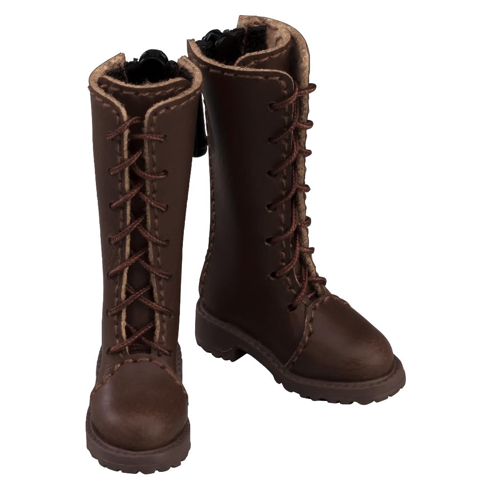 Harmonia series zip boots [brown]