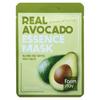 Farmstay - Real Avocado Essens Maske - Nærende-Beroligende Arkmaske med Avocado - 23ml/1stk