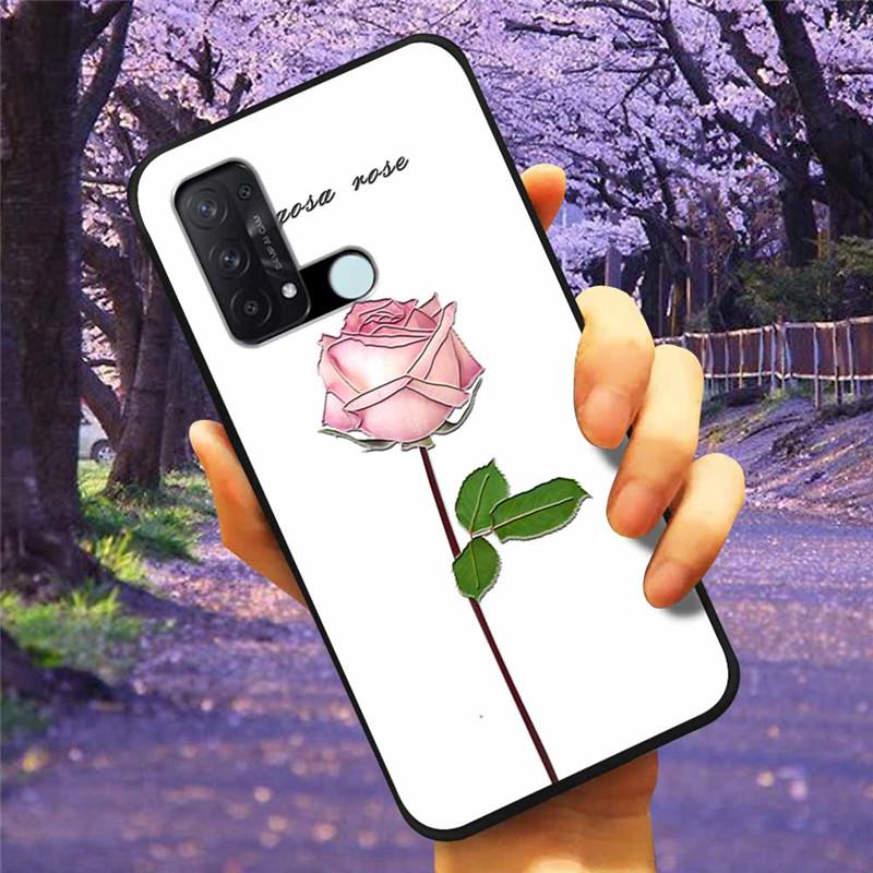 For OPPO Reno 5A 3A 7A Case 3D Relief Cartoon Silicone Back Cover for Oppo Reno7 A Reno3A Reno5A Cases Emboss Soft Cute A54 5G