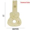 Handgefertigte Holz Kinder DIY Malerei Kritzel Gitarre Schmuck und Musikinstrument für den Kindergarten