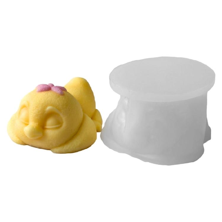 Duck Figurine Silicone Molds for Candle Soap Duck Statue Silicone Mould for Home Decoration Epoxy Resin Project