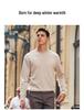 Men's Thickened Wool Sweater, Machine Washable, Solid Color - W9310 (Autumn/Winter)
