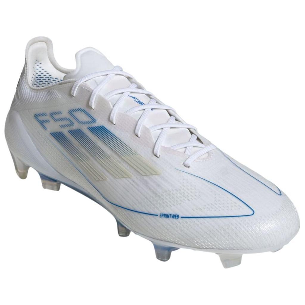 Adidas Adizero F50 Elite FG Polar Victory Pack Unisex Sneakers White Cloud-White Pearl-Metallic IE1204