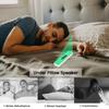 Under Pillow Bone Conduction Speaker Mini Bluetooth 5.3 Sleep Aid Music Box with LED Display Support TF Card Play Timed Shutdow