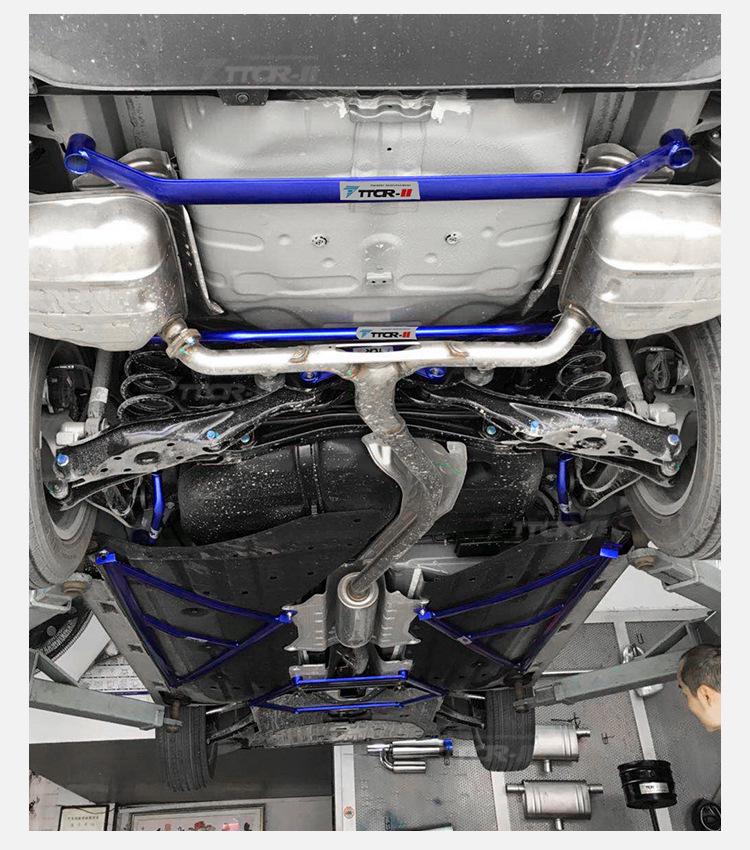 Compatible Sway Bar Chassis Strengthening Parts for 8th–11th Gen Civic, with Specific Compatibility for 10th Gen Models.