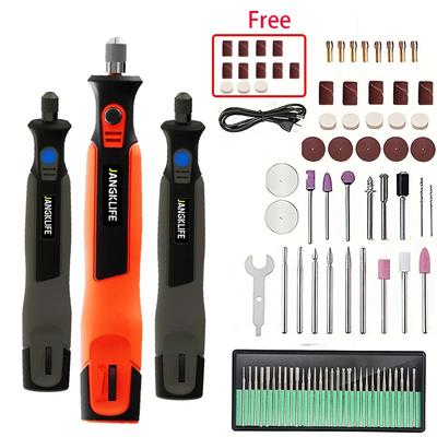 Mini Drill Electric Carving Pen Variable Speed Drill Rotary Tools Kit Engraver Pen for Grinding Polishing DIY