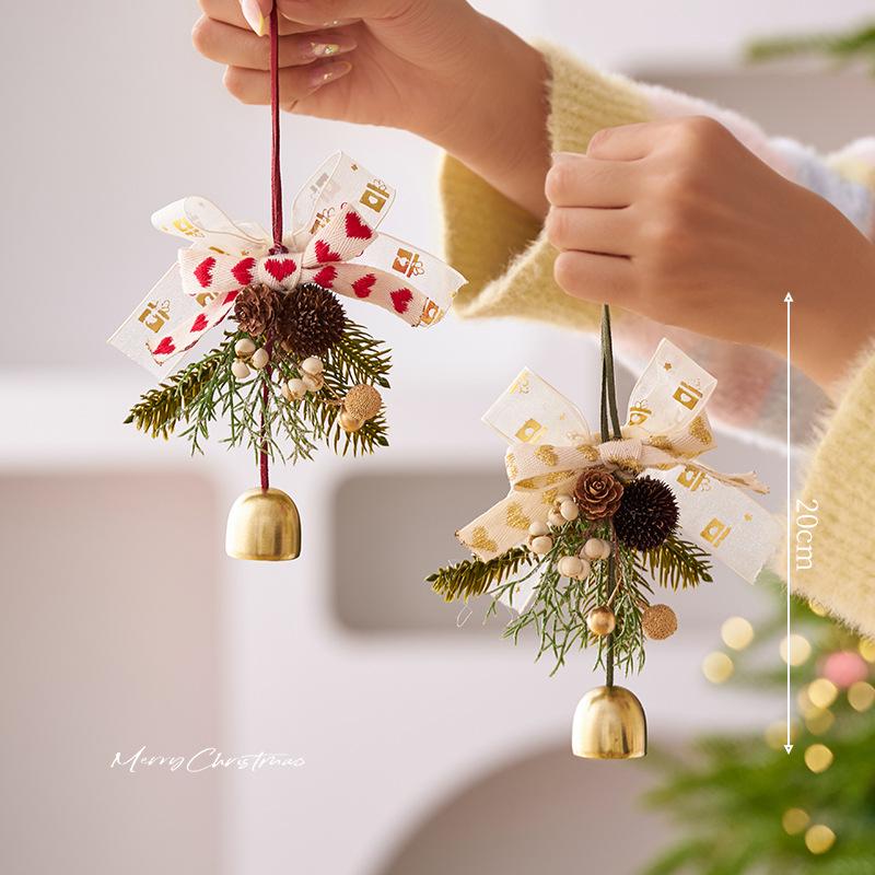 Christmas & New Year Festive Ornaments: Bells, Wreaths, Tree Decor & Spring Festival Pendants