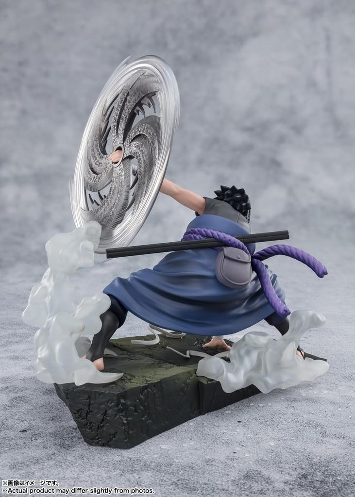 Figuarts ZERO [Super Fierce Battle] Naruto Shippuden Uchiha Sasuke - Mangekyo Sharingan Light and Darkness - Approximately 200mm ABS & PVC P