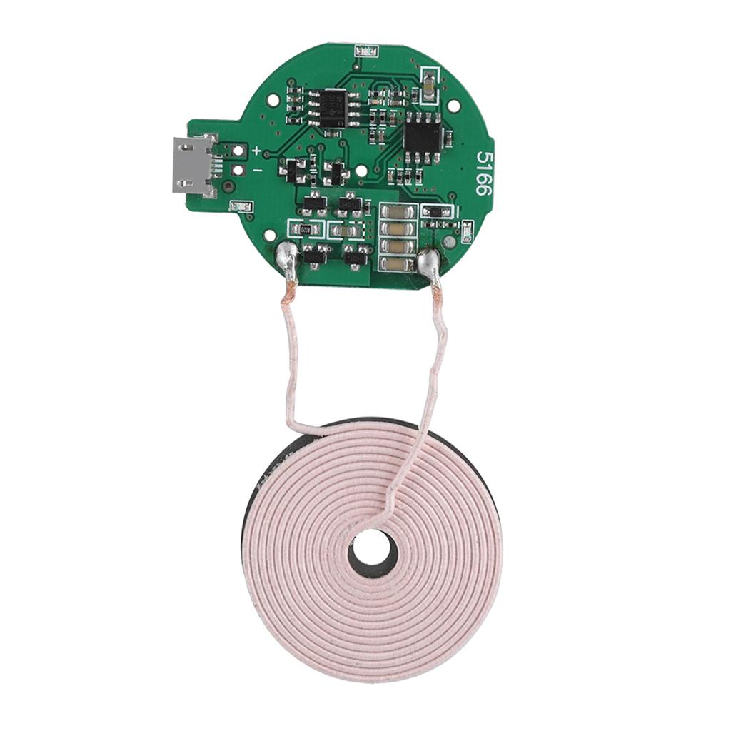 High Charging Efficiency Mini QI Wireless Charger Transmitter Module 2 8mm Transmission