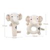Shinse Rattle Plush Baby Toy Rattle Ring Stick Cute Cloth Toy 3 Months and Up Organic Cotton Popular Baby Gift Educational Toy Newborn Children Babies