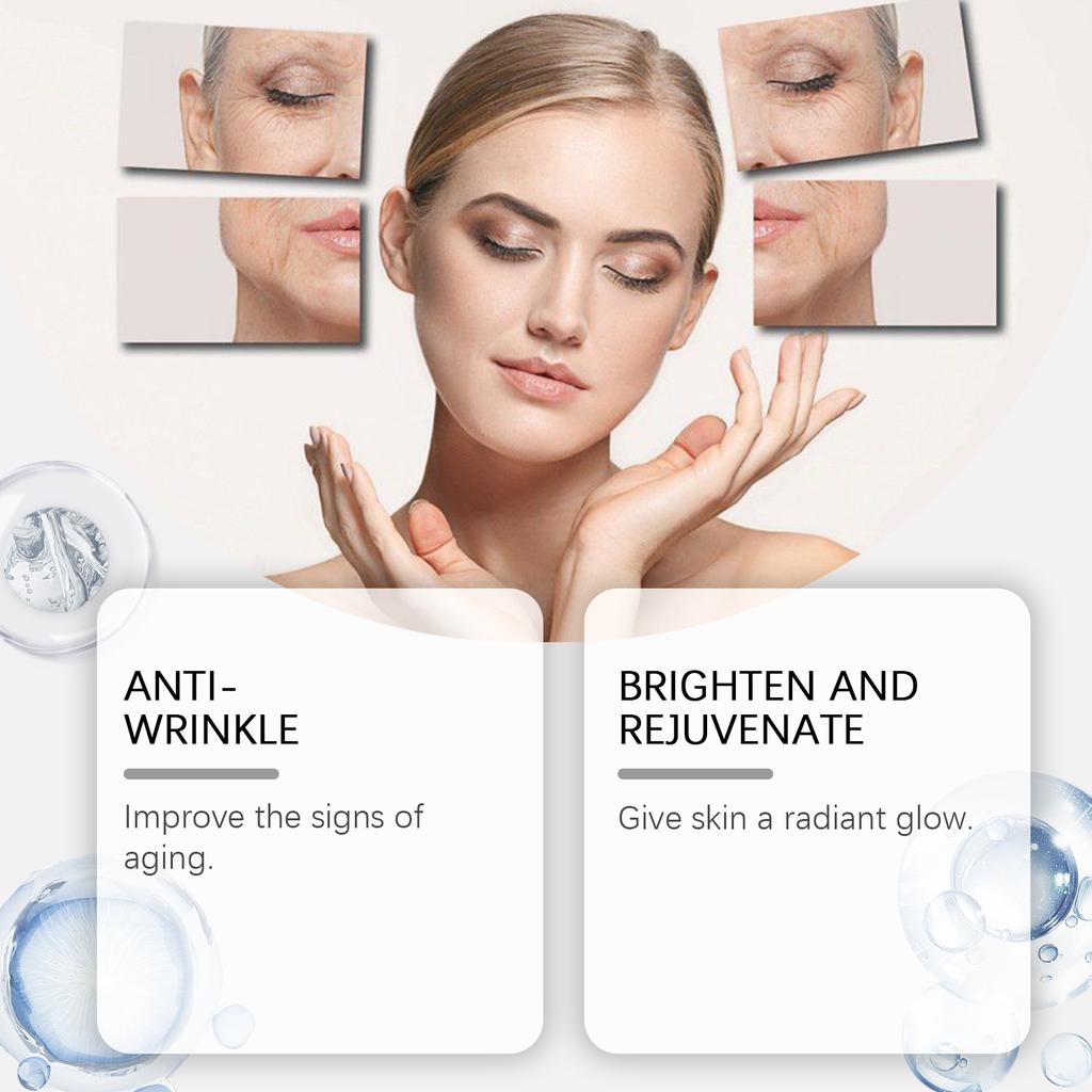 Emu Oil -Wrinkle Firming Revitalizing Cream Smoothing Lines, Brightening Deep Moisturizing And Enhancing Elasticity Skin Care Cream.