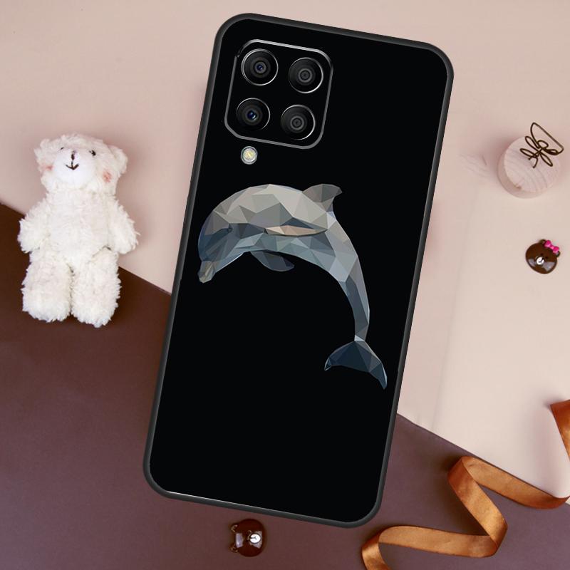 Dolphin Case For Samsung Galaxy M11 M31 M21 M53 M13 M32 M52 M15 M35 M55 M14 M34 M54 M06 M16 M36 M56
