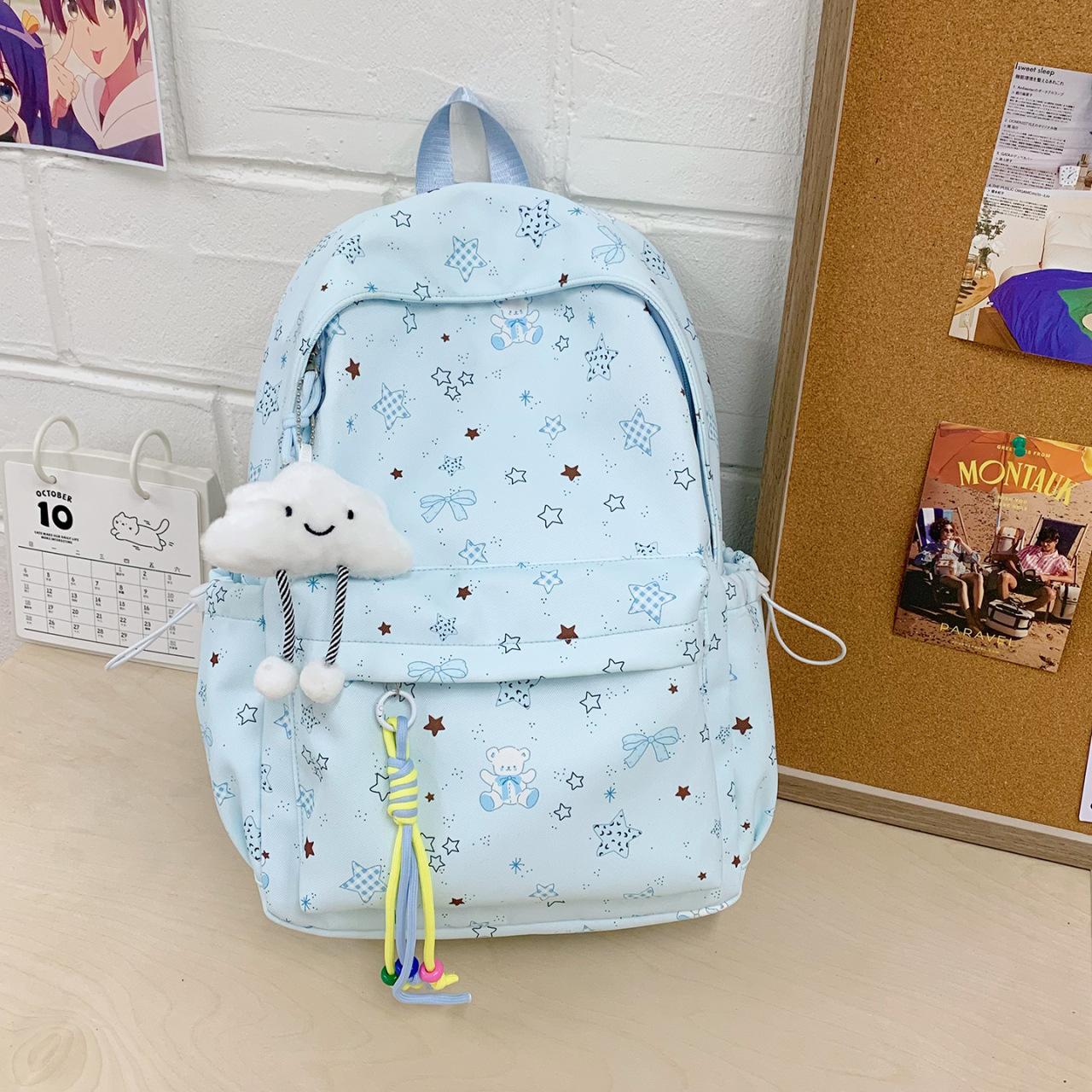 

Simplicity, Versatility, High Aesthetics, Elementary School Backpack, Cute Cartoon, High School Student, Junior High School Student Backpack
