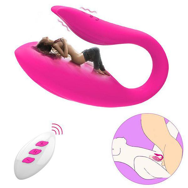 Vibrátor pro pár sexuální hračky pro pár Dospělí Ženy Intimní zboží Stimulátor klitorisu U Shape Wireless