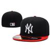 Men's Unadjustable Full Seal Baseball Cap - Flat Brim, Enclosed Design, American Size, Ideal for Street Dance