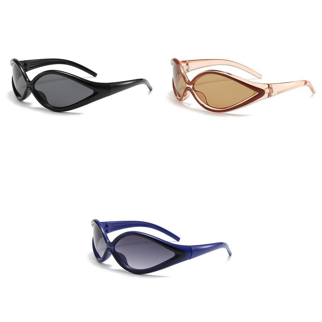 Womens Cat Trendy Eye Sunglasses Outdoor Uv Protection Windproof Sports