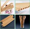 New Style Reusable Bamboo Straws,BPA Free Bamboo Straws Reusable Organic,Eco Straws Alternative To Plastic Straws,Strong&Durable