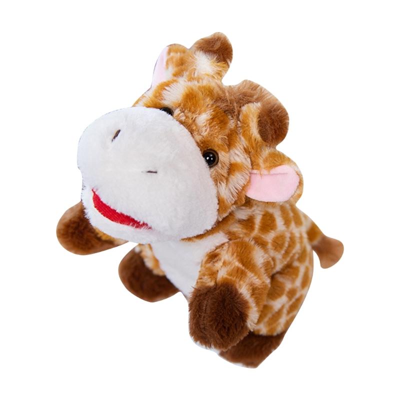 

Милые животные, ручные куклы, мягкие ручные куклы, черная корова/пингвин/петух, плюшевые игрушки, детские игрушки для ролевых игр, товары для вечеринок