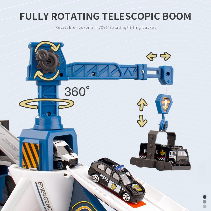 Children's Aircraft Toys For Boy Car Light Simulation Track Kids Cars Model Montessori Educational Inertial Plane Gifts