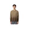 Under Armour Maglione Girocollo Lavorato a Maglia con Lavaggio Sfumato T-shirt a Manica Lunga Traspirante Uomo T-shirt Marrone Coyote 1389364-498