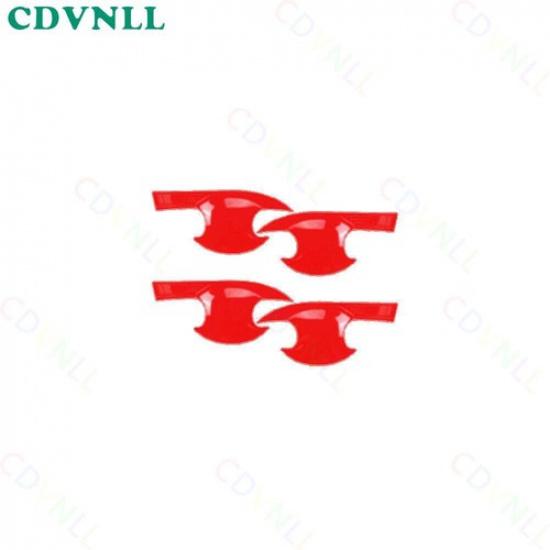 Exterior Side Door Bowl Frame Cover 4PCS For Honda HR-V HRV -2024 Bright Red