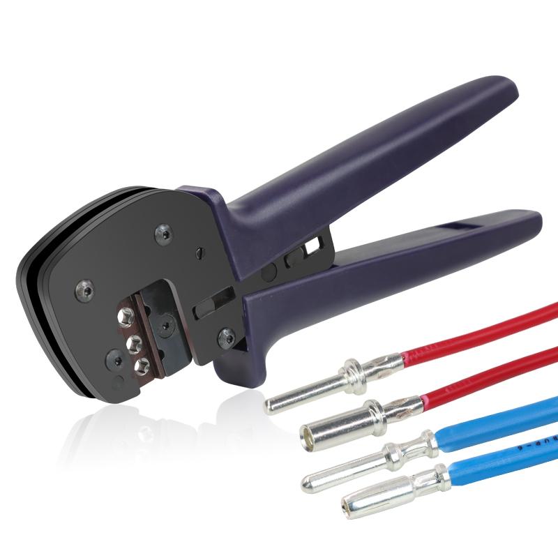 Aviation Terminal Heavy-Duty YEP-4610 Crimping Pliers 4-10mm2/11-7AWG Male Female Pin Pliers for Wire Connectors Crimping YEP-4610