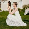 Xiangying Lace V-Neck Cami Dress